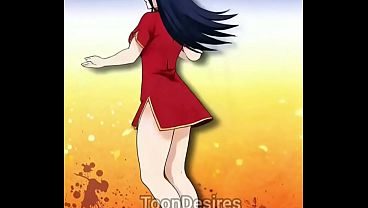 Hinata bailando