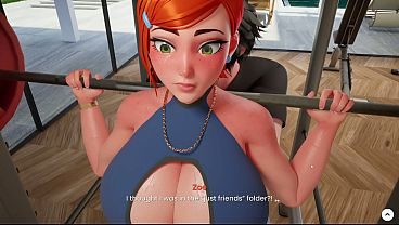 Gwen Tennyson working out - Mansion Days part 8