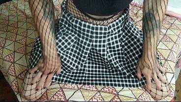 Stroking out my femboy milk