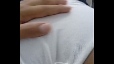 Mi esposa estrenando calzon nuevo