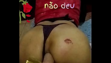só no cuzinho