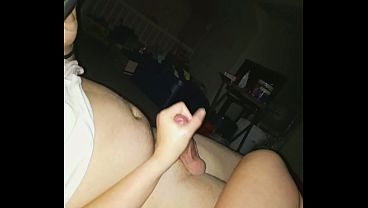 Casper getting jacked off till orgasm!!!