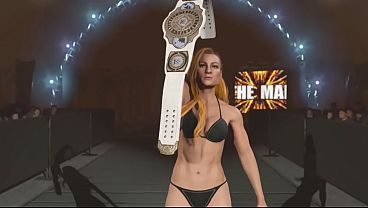WWE 2k26 Becky Lynch Bikini Entrance
