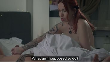 My Stepdaughter Sneaks Into My Bed On New Year's - Will I Teach Her How to Ride My Cock?