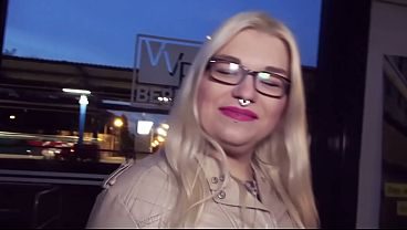 POV Pickup at Train Station: Hot Blonde Babe