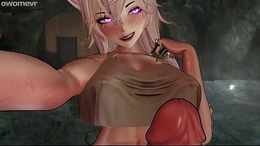 Toned Futa in Heat can't stop breeding you with her Girlcock - Taker POV