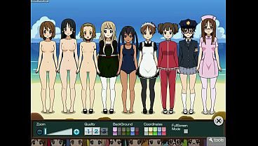 K-on public undressing