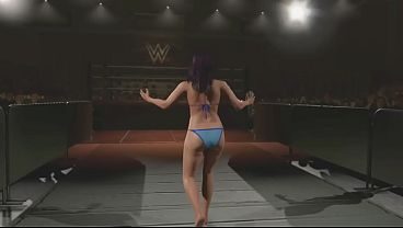 WWE 2k26 Bayley Bikini Entrance