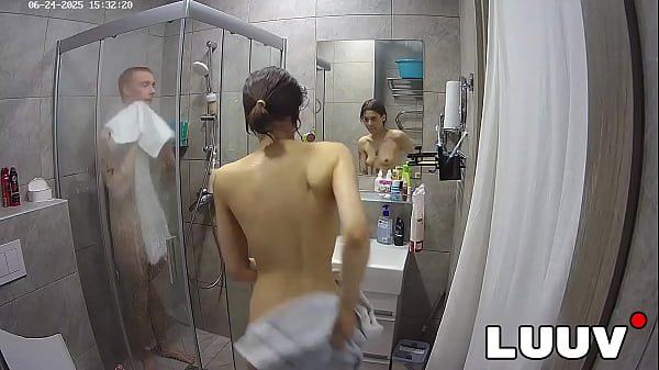 LUUV. Couple Kareflore and Abbadon shower for their reality show