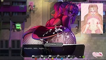 Big Ass Alt Girl Submits to a Stranger and Gets Cumshot on Her Ass in Fishnets in Third Crisis Neon Nights