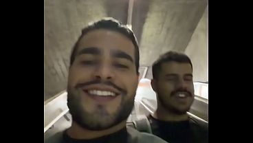Public sex on the train