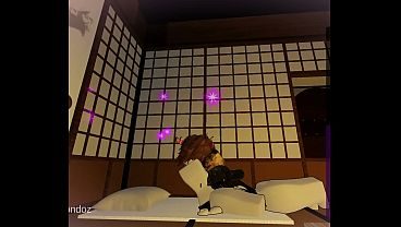 Fudendo uma garota aleatoria que eu tinha adicionada no Roblox