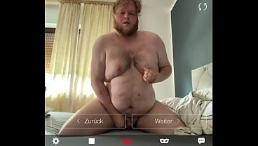 Auf einem Dildo reiten