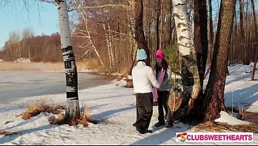 Cold Crispy Day! Just Perfect for Selfies and Eating pussy at ClubSweethearts