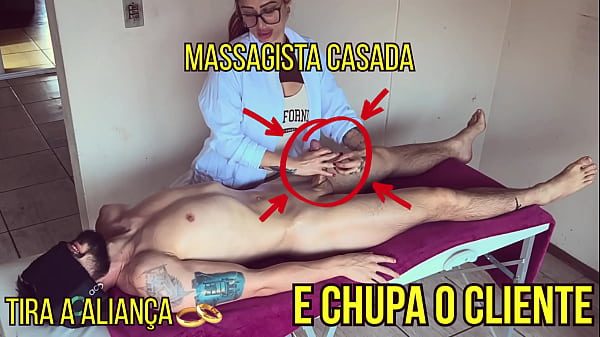 Massagista Casada Tira Aliança pra Mamada Quente no Cliente
