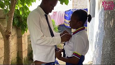 Real Outdoor NAIJA SCHOL Porn. ON 4K