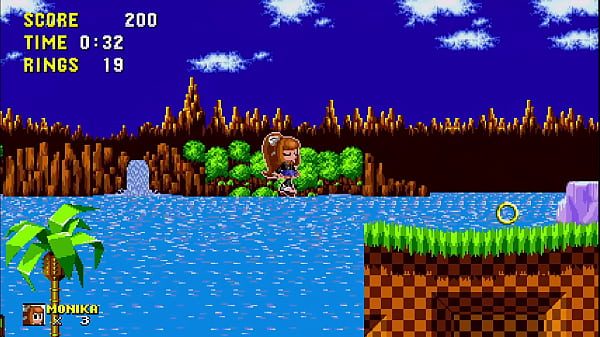 GAROTO DOTADO JOGA SONIC X DOKI DOKI E NAO SE AGUENTA DE TESAO