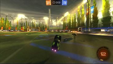 I HIT THIS DEMO CLIP IN ROCKETLEAGUE!!!!!!!