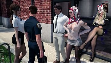 Prison Guard - (ep 16) Gamer girl in See Through Bra