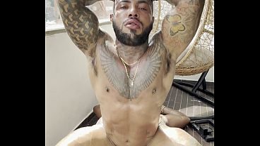 Beefy Big Dick Black Daddy Fucks Muscled Latino Outdoors