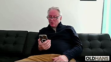 I don’t Mind Fucking Old Guys! Samantha Sparkle at OldHans
