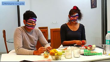 Lonely Housewife Calls Househelp to Cook and Fuck in Kitchen 1