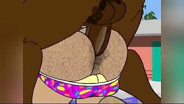Animated booty
