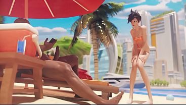 Tracer On Lifeguard Duty(SUB Español Latino) By Kreamu