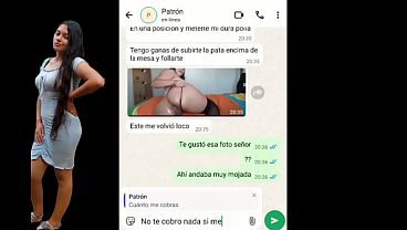 Charla caliente con mi jefe