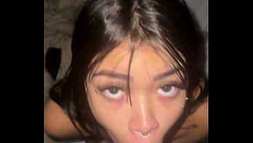 The Best Teen Amateur Blowjob! (& She Drink Piss {only in full video})