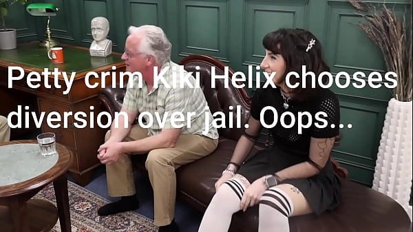 Kiki chooses community service. Mistake!