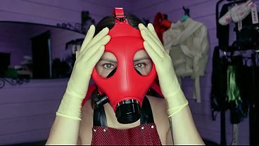 Try on all my gasmasks