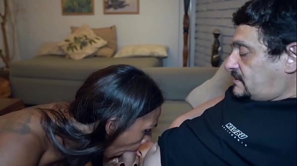 I rear-ended this guy's car, and to keep him from bothering me about insurance... I fucked him like a woman in heat! Hot interracial fitness