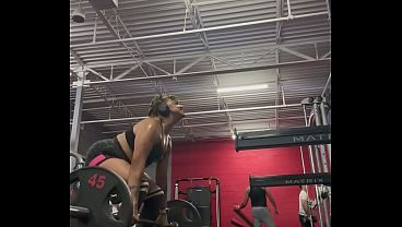 Bobbi Jo sweating in her socks
