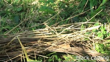 WE FUCK IN THE BUSH BECAUSE SHE WAS SO HORNY AND COULD NOT WAIT 10