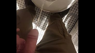 Piss in London Pub Toilet