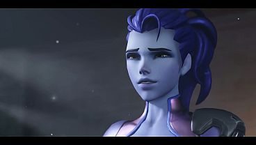 Overwatch: widowmaker playing card