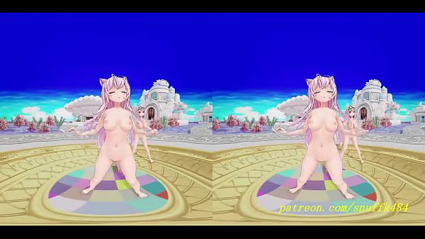 VR180 mmd KoyoriChloe Dance 3d hololive Hentai