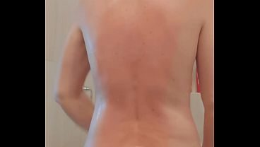 Shower drying off