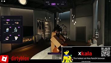 Roblox Ebony Bitch gets Fucked in Roblox Condo