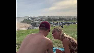 Jordy gets slutty with a guy in public
