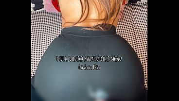 REAL COUPLE HAS DRY HUMPING WITH CUMSHOT ON LEGGINGS