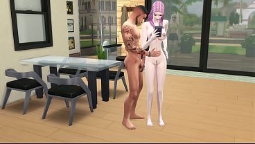 Personagem sai do mangá e transa pela cidade com desconhecidos part 1. The Sims 4