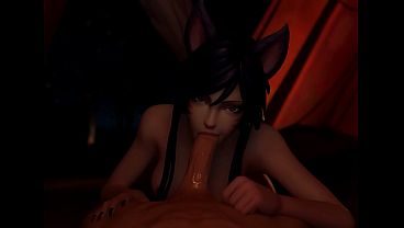 Ahri is having a good time