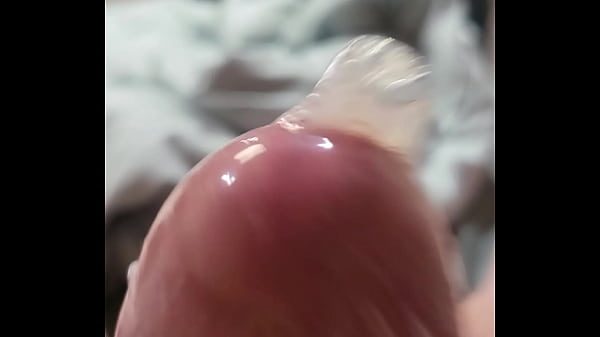 Cumming in a condom