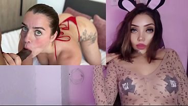 Hermosa amante infiel seduce con sus curvas y mamadas