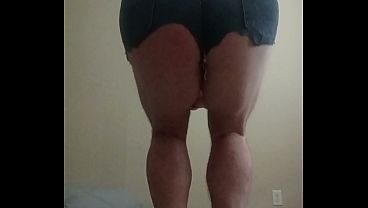 playing with clothes, new ass video