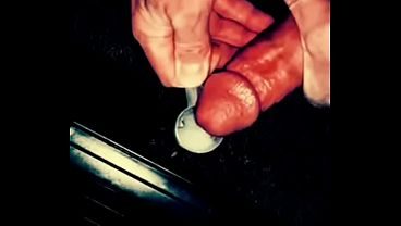 Foreskin Stretch Ends in a Cum Sample Collected