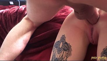 ROUGH ANAL fucking amateur goth teen