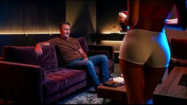 Hotwife seduces her co-worker in front of cuckold husband - TEASER ( AI Generated )